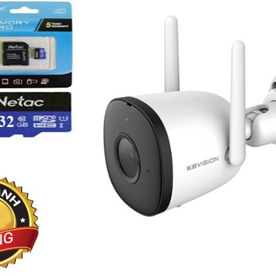 Camera IP 2.0MP KBONE KN-2011WN tặng thẻ 32G